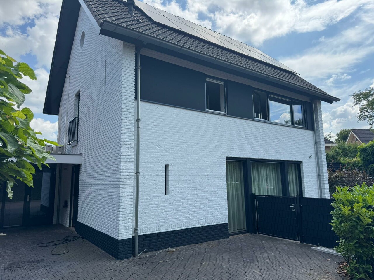 Voorkant van het pand